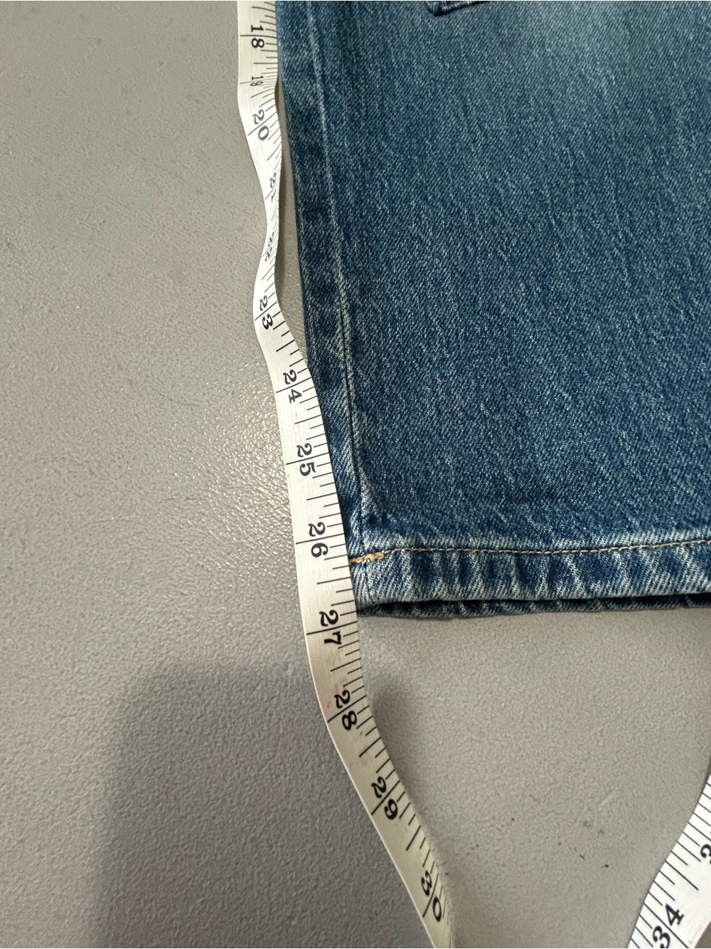 Lauren Ralph Lauren Blue Relaxed Patchwork Jeans -Sz8 - Picture 11 of 12